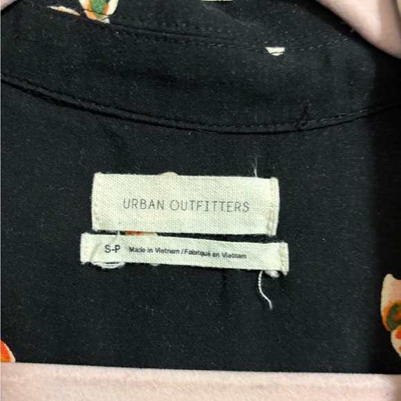 Urban Outfitters Black Floral Midi Dress S - Picture 3 of 5